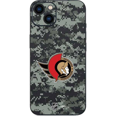 NHL Ottawa Senators Camo iPhone 13 Skin